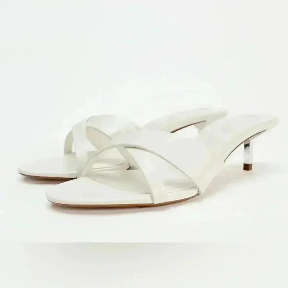 🔥🔥Zara cross strap  heeled sandals - Picture 3 of 5